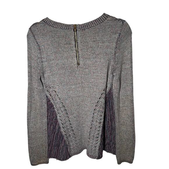 Anthropologie Moth Women's Anita Mixed Cable Knit Sweater Size XS - Picture 4 of 10